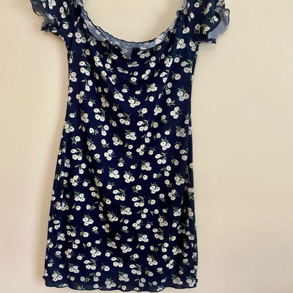 Over the shoulder bodycon dress